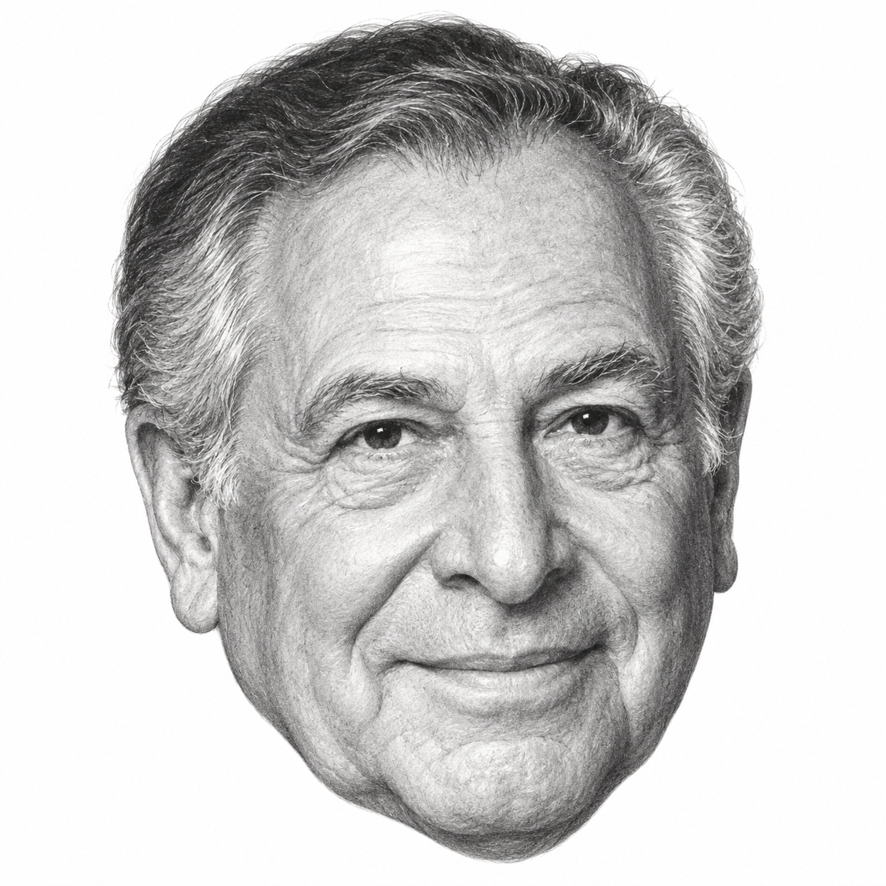 AI-generated head-only illustration of Louis H. Boyar