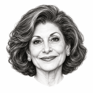 AI-generated head-only illustration of Shelley Berkley
